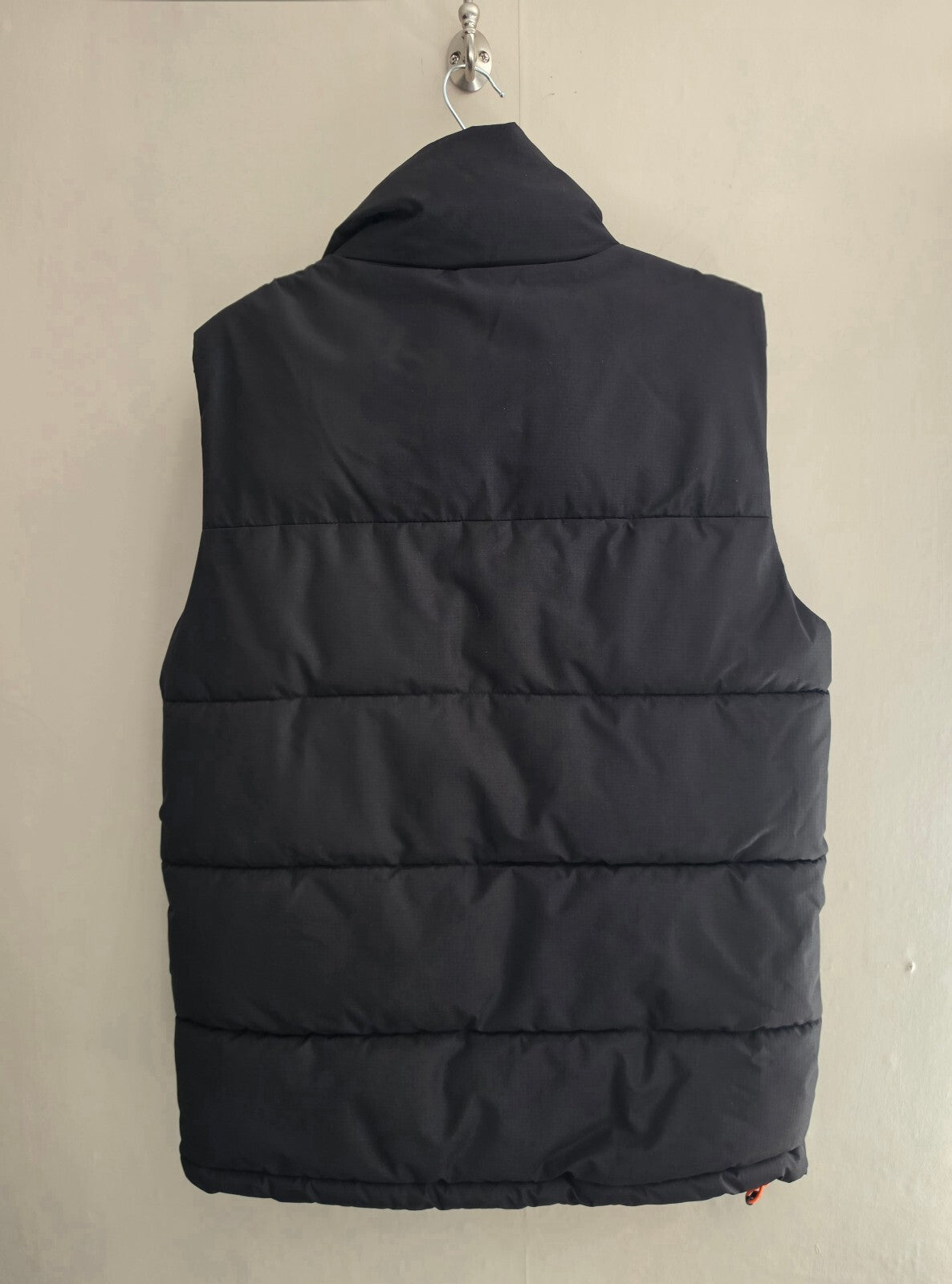 Primark Black Padded Zip-Up Gilet Bodywarmer Size XS