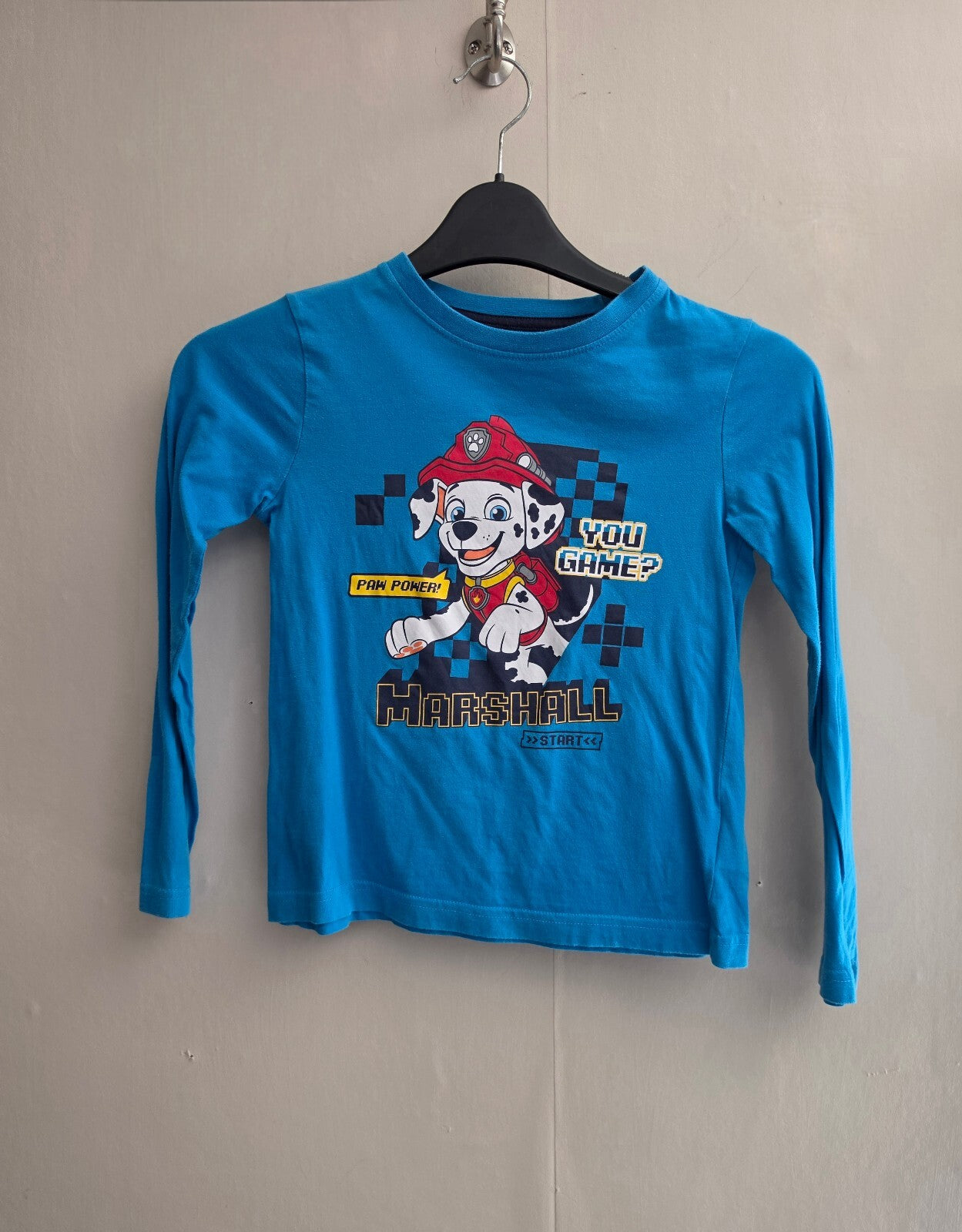 Paw Patrol Boys Blue Marshall Long Sleeve Cotton Top Age 6-8 Years
Paw Patrol Boys Blue Marshall Long Sleeve Cotton Top Age 6-8 Years