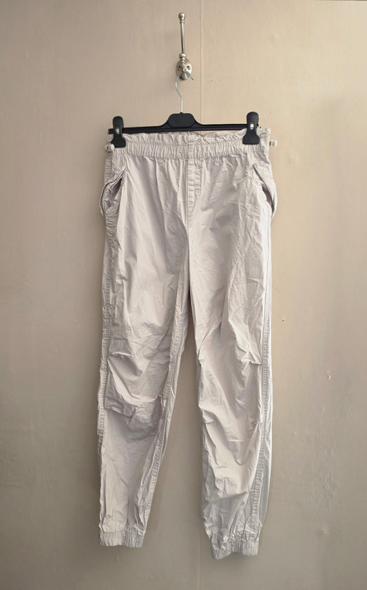 Primark Girls Cream Beige Lightweight Cotton Cargo Trousers Age 13-14 Years