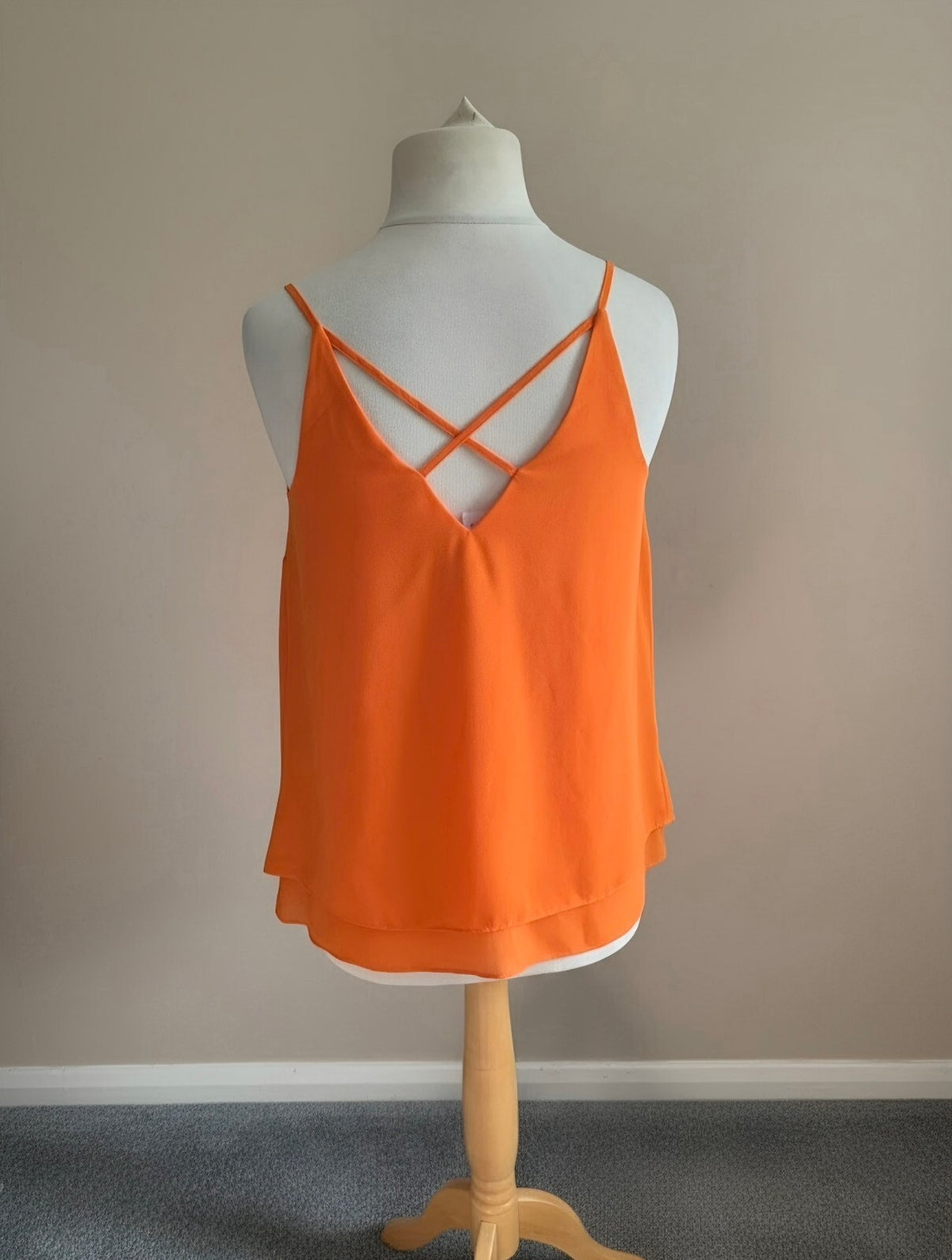 New Look Maternity Layered Cami Top Size 8