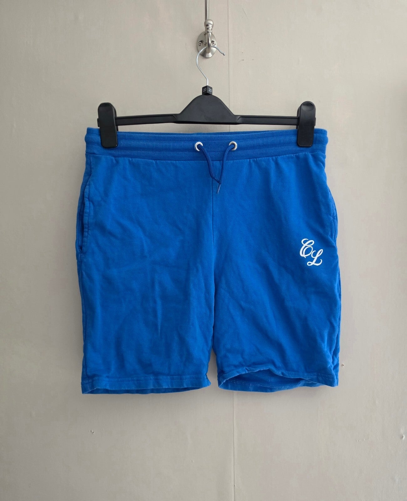 Closure London Boys Bright Blue Sweat Shorts Age 14-15 Years