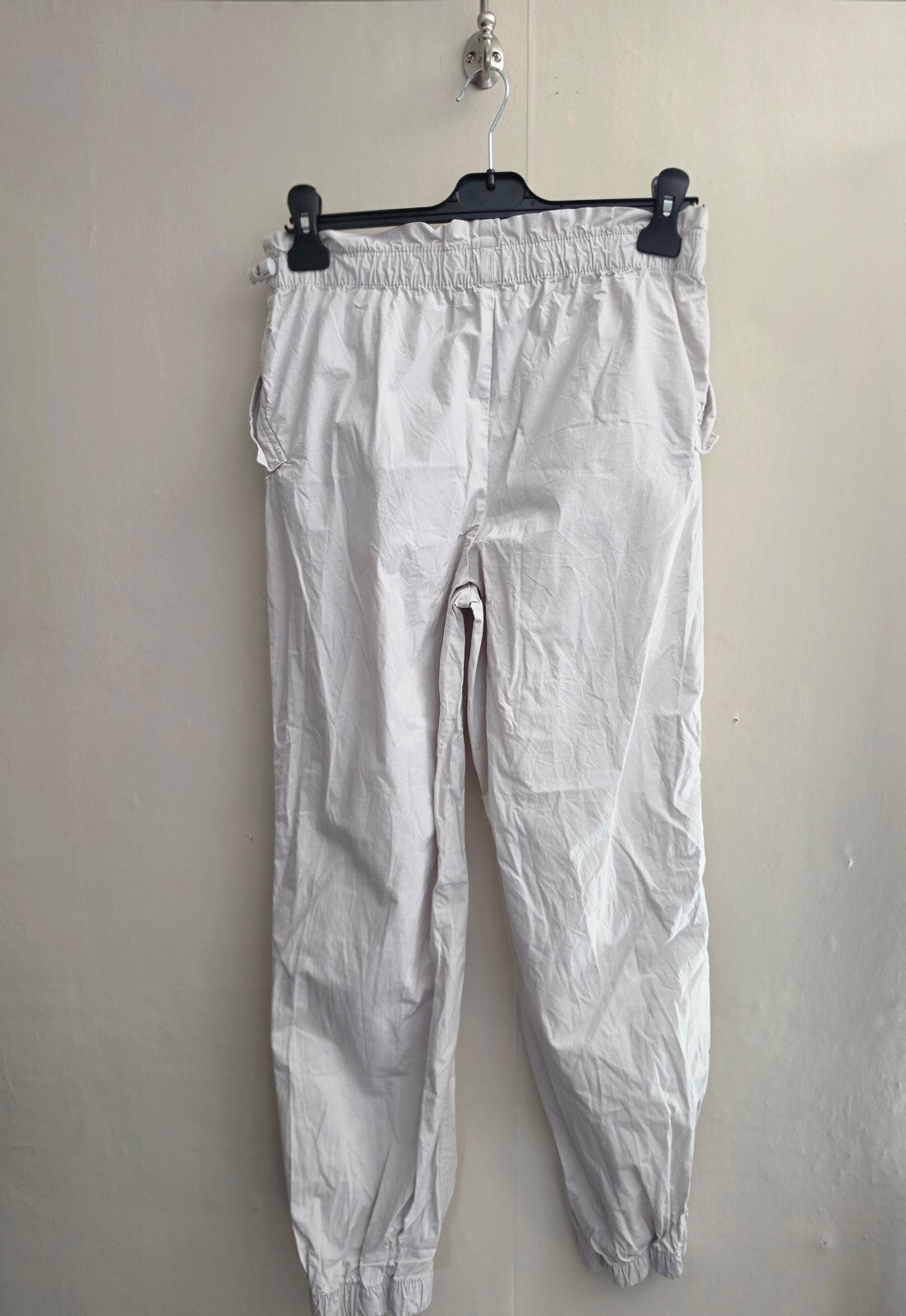 Primark Girls Cream Beige Lightweight Cotton Cargo Trousers Age 13-14 Years