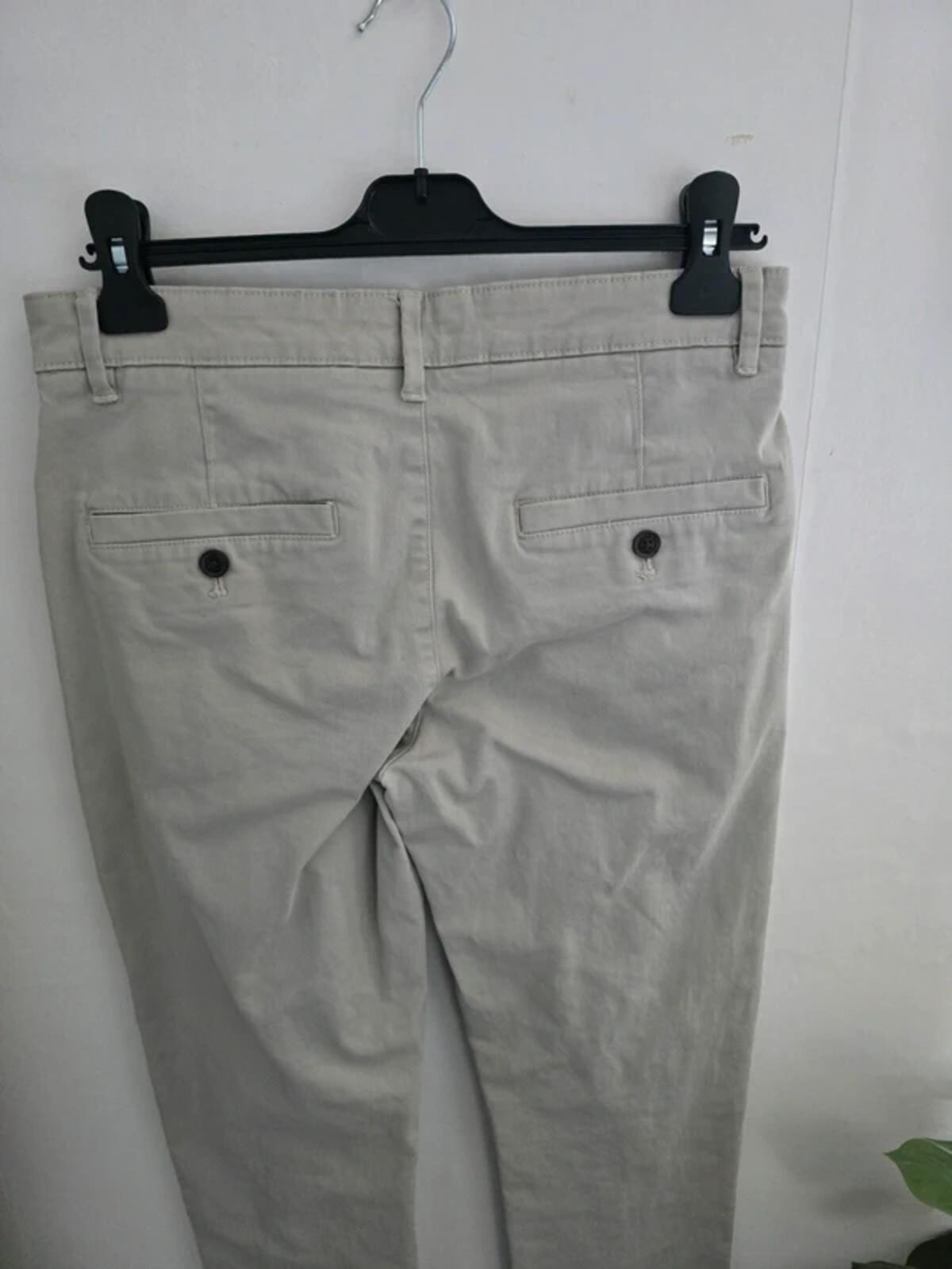 Matalan Men’s Cream Slim Leg Chinos W30 L29