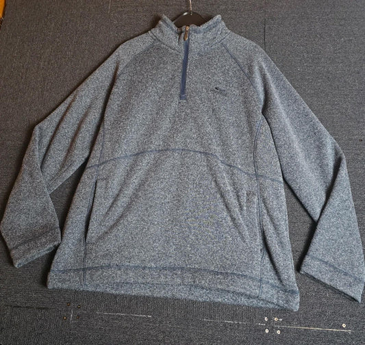 Weird Fish Jumper Navy/ Grey Size XL Men's Causal Outdoor