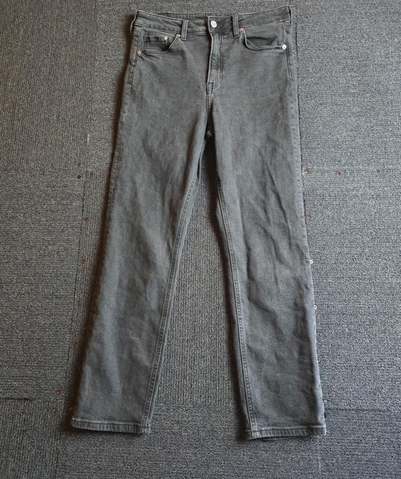 Black Jeans Size 12 Vintage Slim High Waist H&M