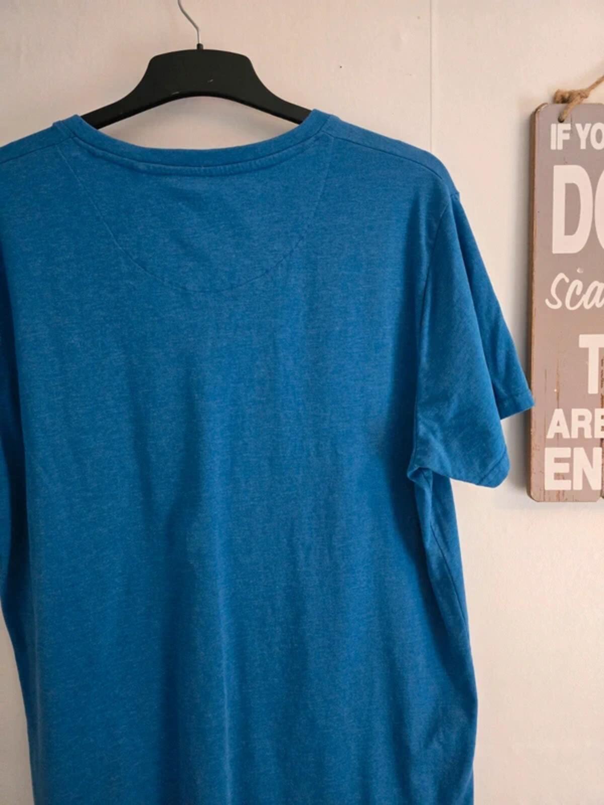M&CO Men’s Blue Short Sleeved Top - Size XL