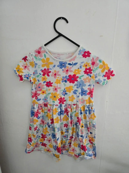 George Girls Floral Multicoloured Dress 6-7years