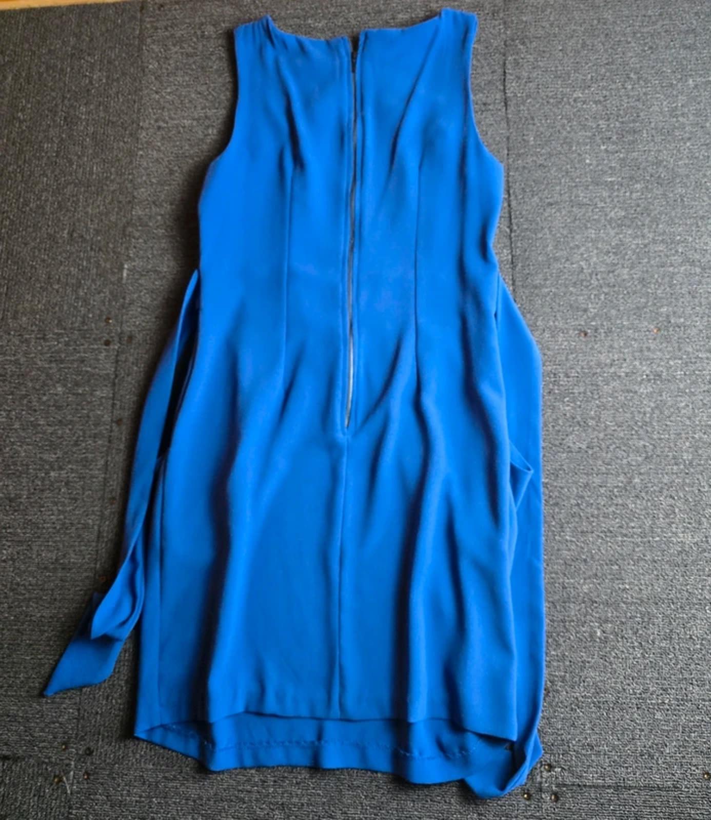 Blue Dress Size 12 Smart Causal Closet London