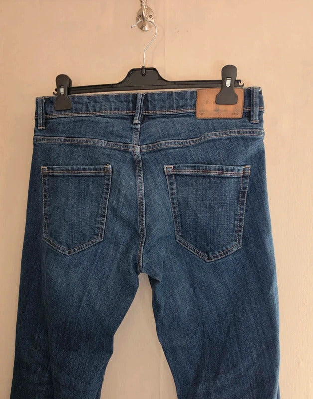 Kindred Men's Dark Navy Straight Leg Denim Jeans 32" W 32"L