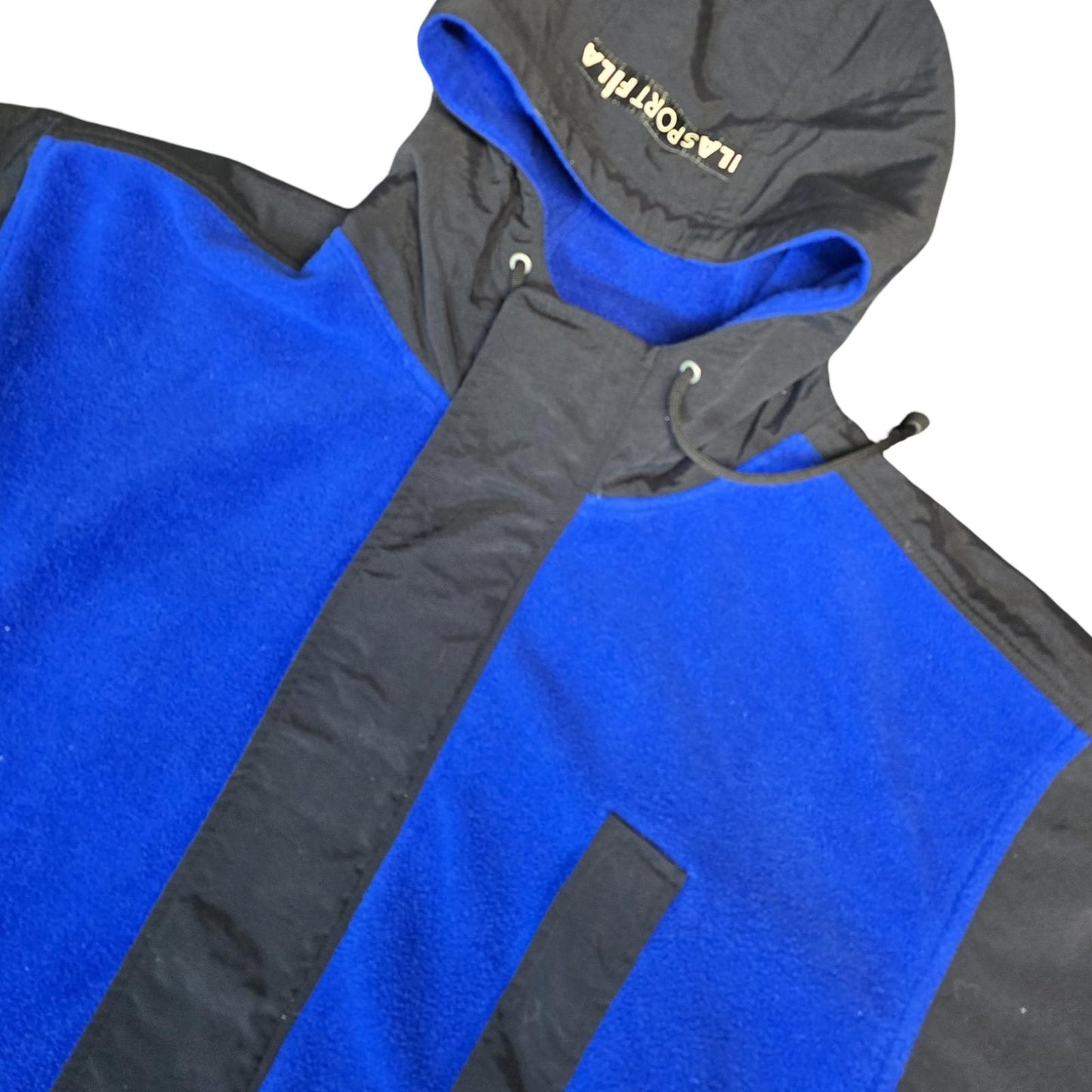 Fila Ice Tech Fleece Jacket Blue Size XL 90s Outdoor Sportswear