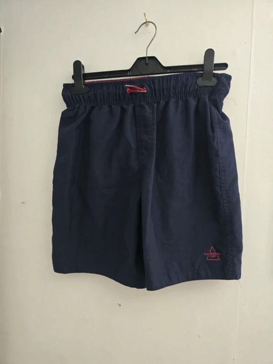Primark Boys Navy & Red California Surf Swimming Trunks Age 12-13 Years