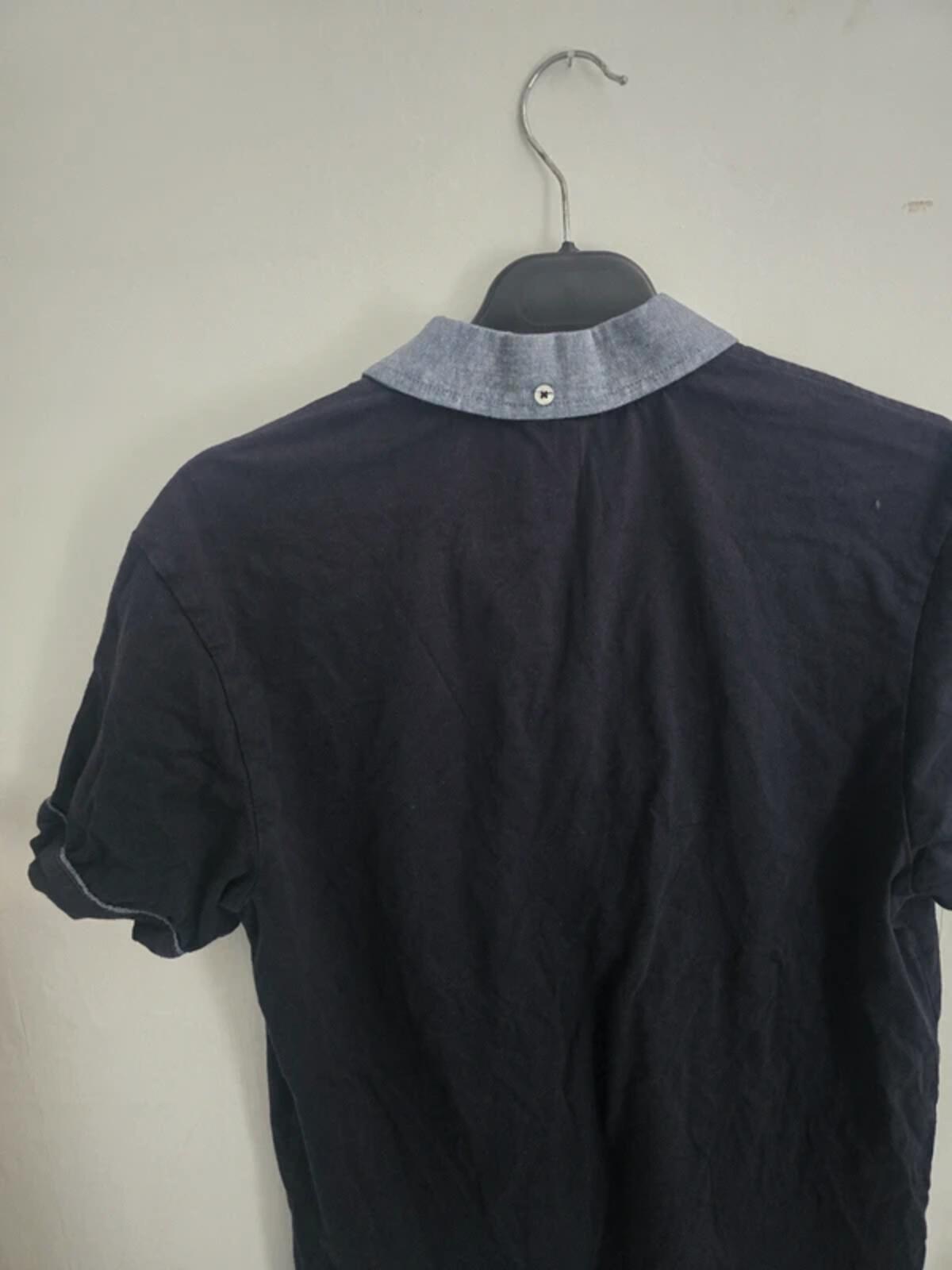 Ben Sherman Mens Navy Blue Polo Shirt Size Medium