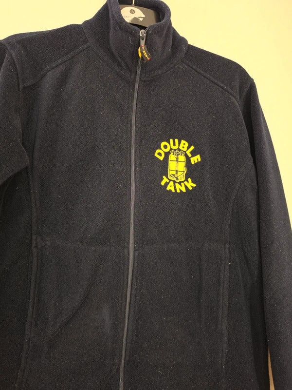 Double Tank Black & Yellow Scuba Diving Fleece Jacket – Size Medium