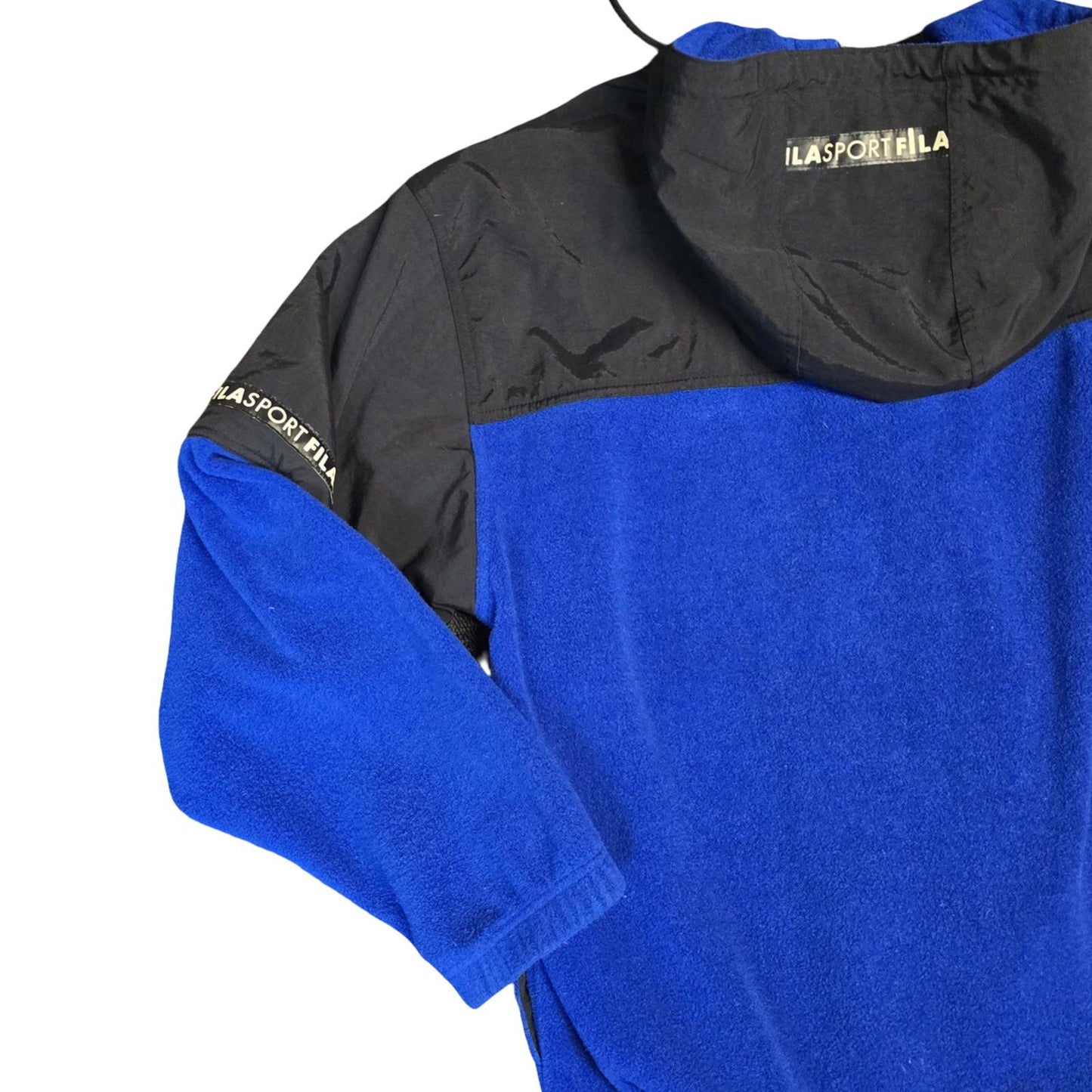 Fila Ice Tech Fleece Jacket Blue Size XL 90s Outdoor Sportswear