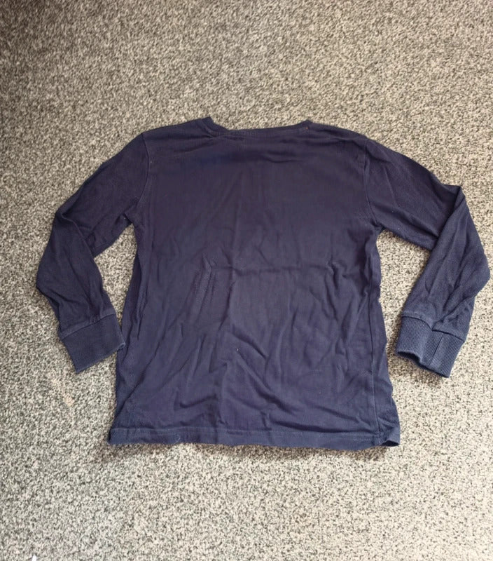 Next Boys Black Triceratops Dinosaur Fact File Long Sleeve Top Age 6 Years