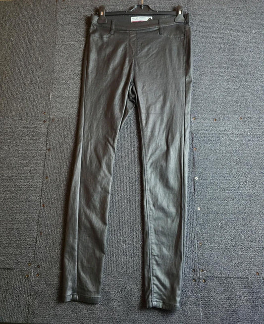 Black Faux Leather Leggings Size 10 Everyday Next