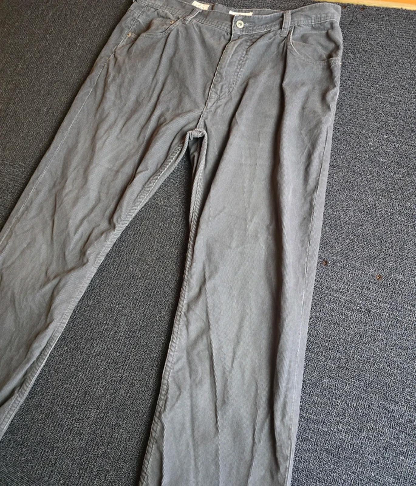 White Stuff Mens Cord Trousers Grey Size W36" Short Casual Wear