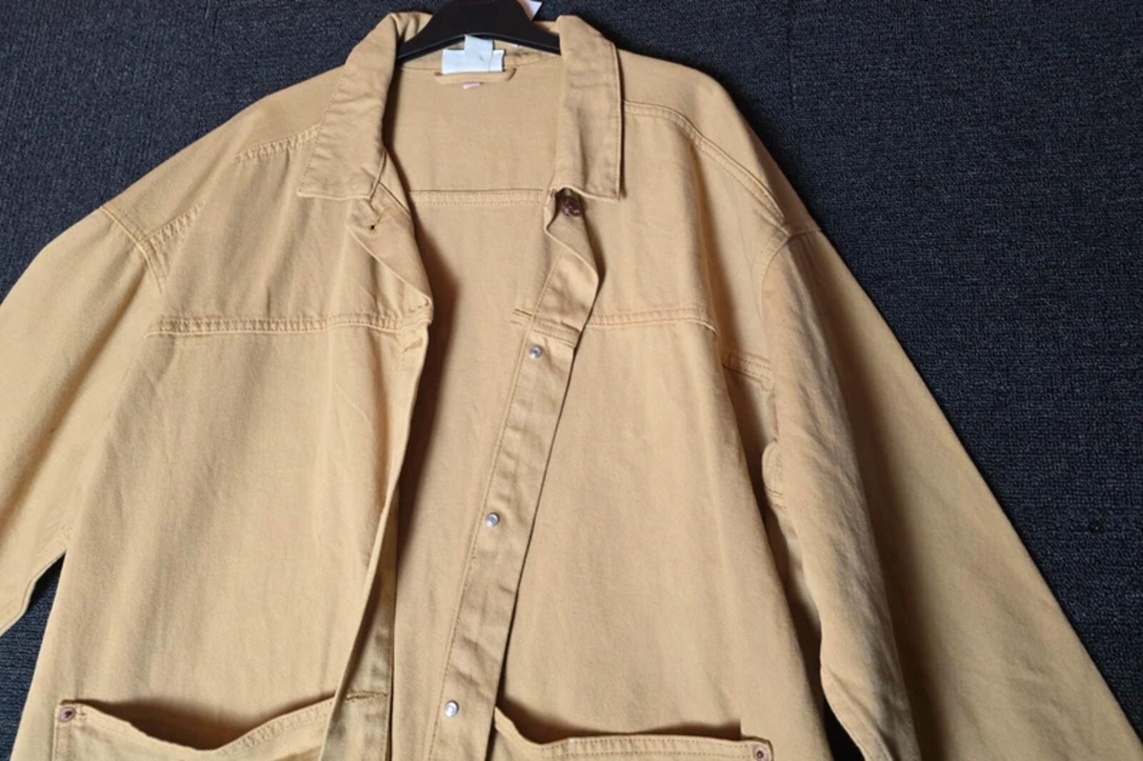 Monki oversized beige jacket lightweight M size 12/14