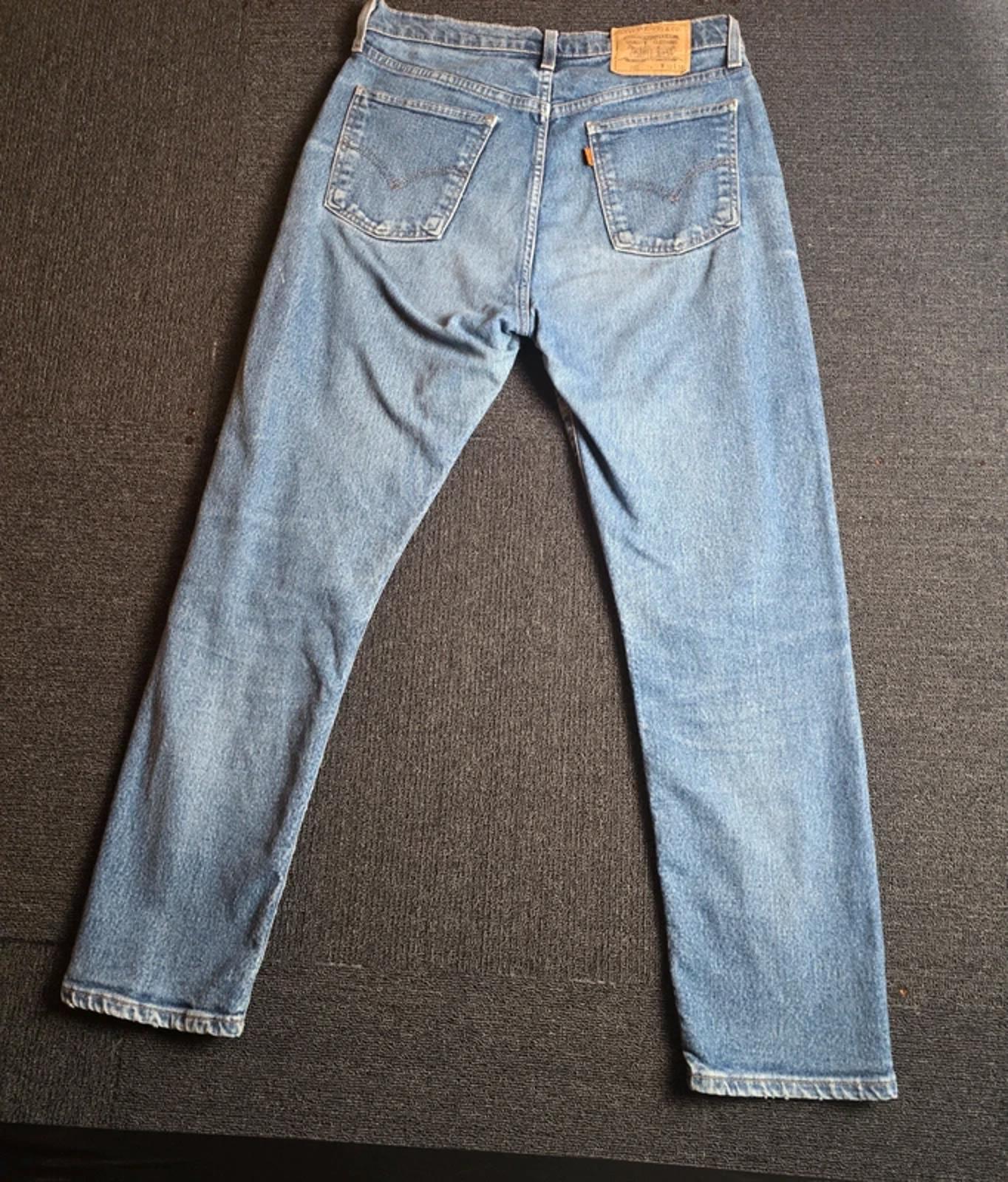 Levi’s 805 Straight Leg Jeans Blue Denim W32 L30 90s Style