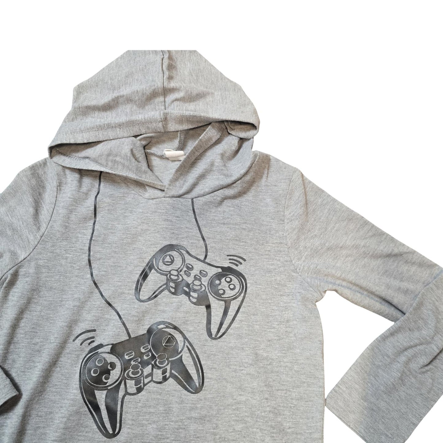 Shein Boys Grey Hoodie Age 7 – Fits 5 Years+ Casual