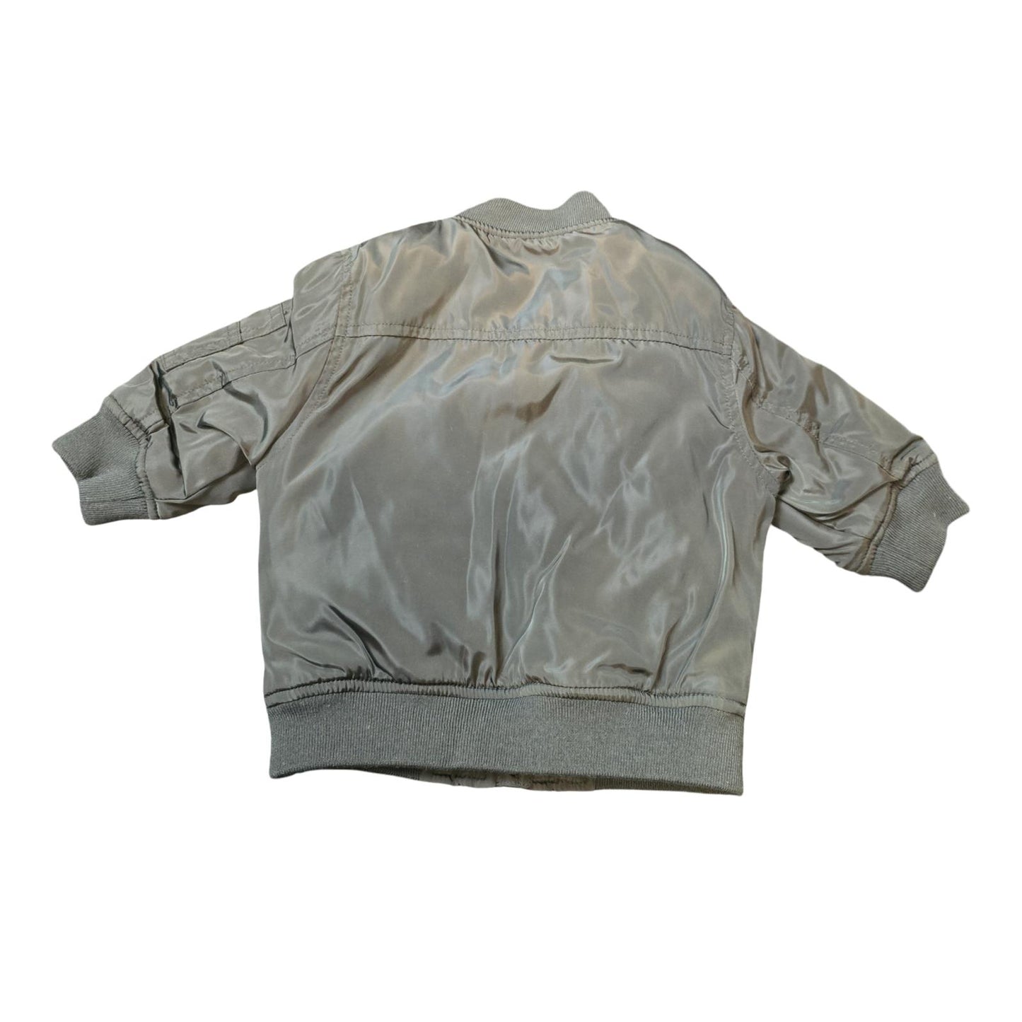 Next Boys Black Bomber Jacket 3–6 Months Zip-Up