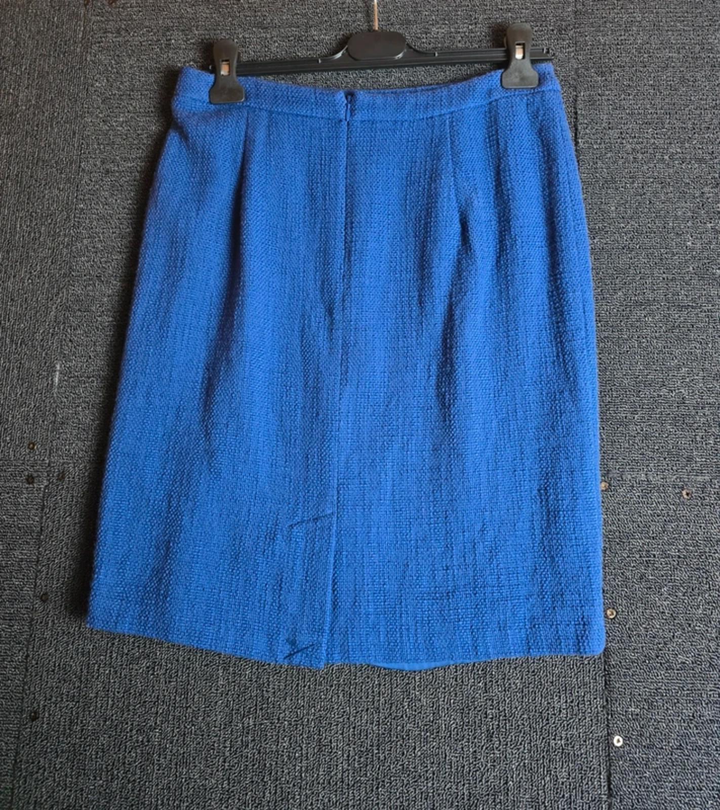 Blue Cotton Bunker Skirt Size 10 Everyday Seasalt