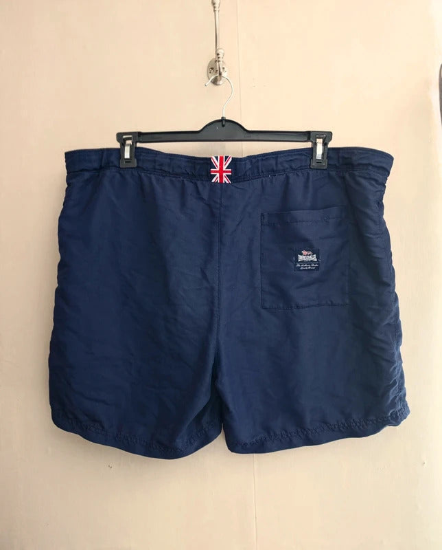 Lonsdale Mens Black Logo Swimming Trunks Size XL