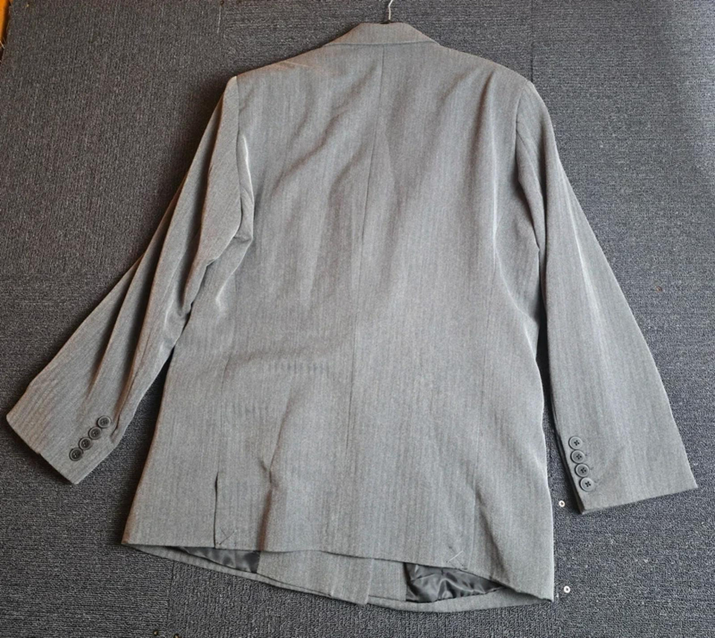 Pull & Bear Black Label Grey Oversized Blazer M Size 10/12 Lined