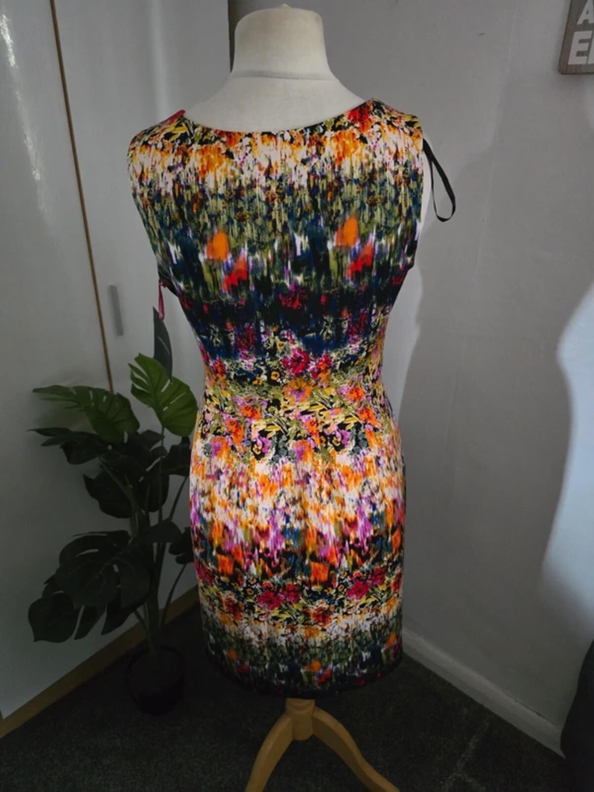 Cynthia Rowley Multicoloured Flared Dress NWT  Size 8