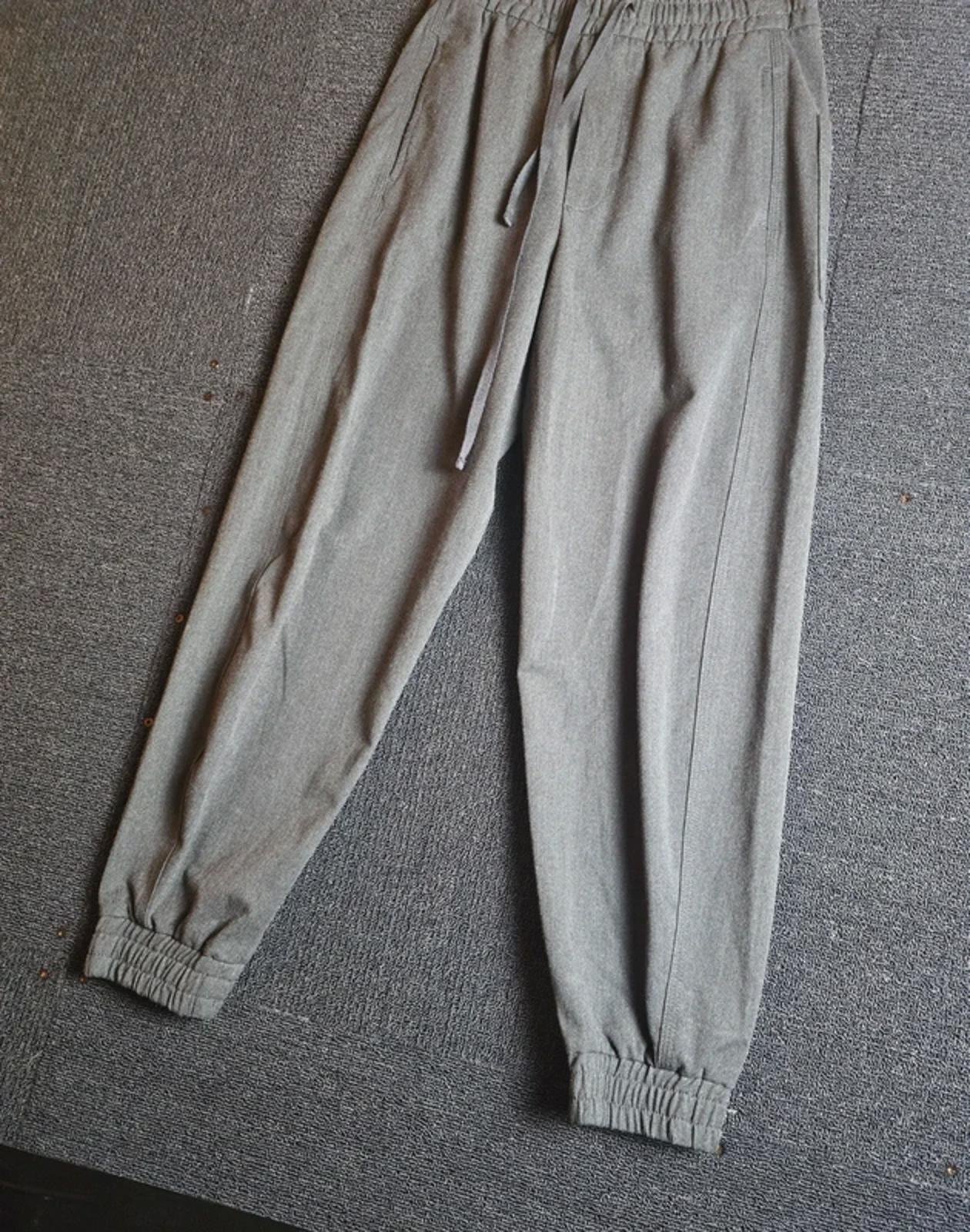 Zara Grey Joggers Elastic Waist Cuffed Leg Size 4–6