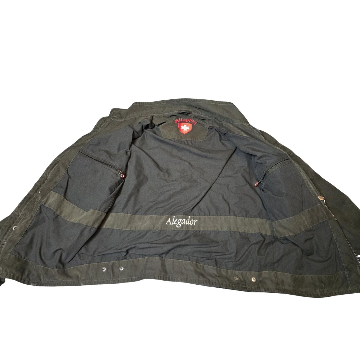 Wellensteyn Alegador Black Jacket L – Utility Pockets Zip & Popper Close