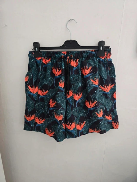 Men's Matalan Tropical Swim Trunks Size Large
