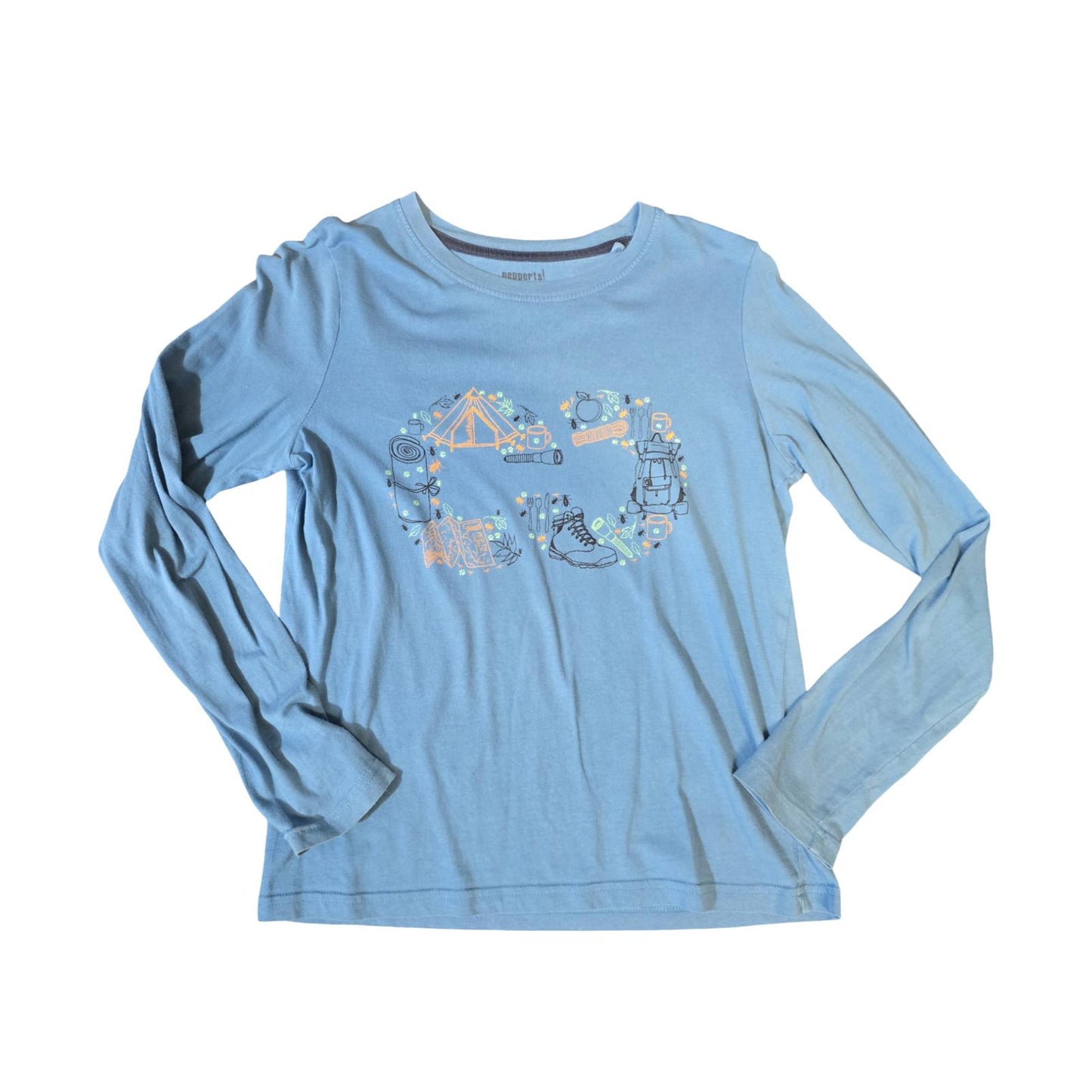 Pepperts Boys Blue Long Sleeve T-Shirt  Age 10–12