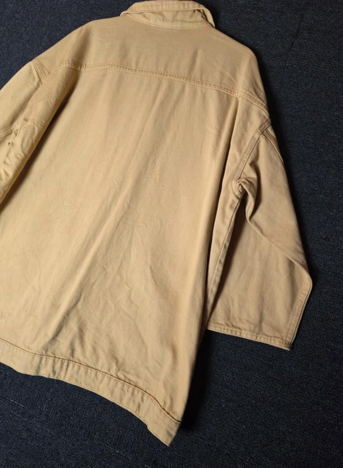 Monki oversized beige jacket lightweight M size 12/14