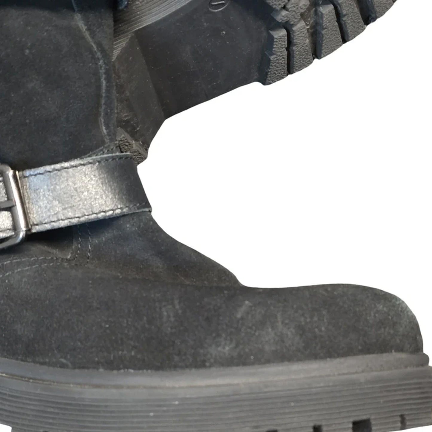 Next Ankle Boots Black Size 7 Faux Fur Lined Winter Comfort