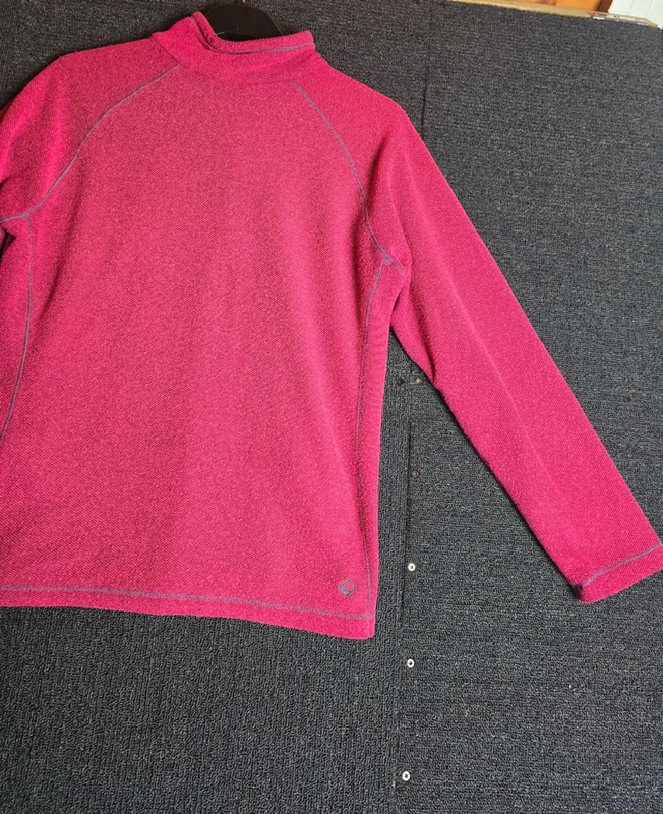 Regatta Jumper Pink Size 12 1/4 Zip Causal