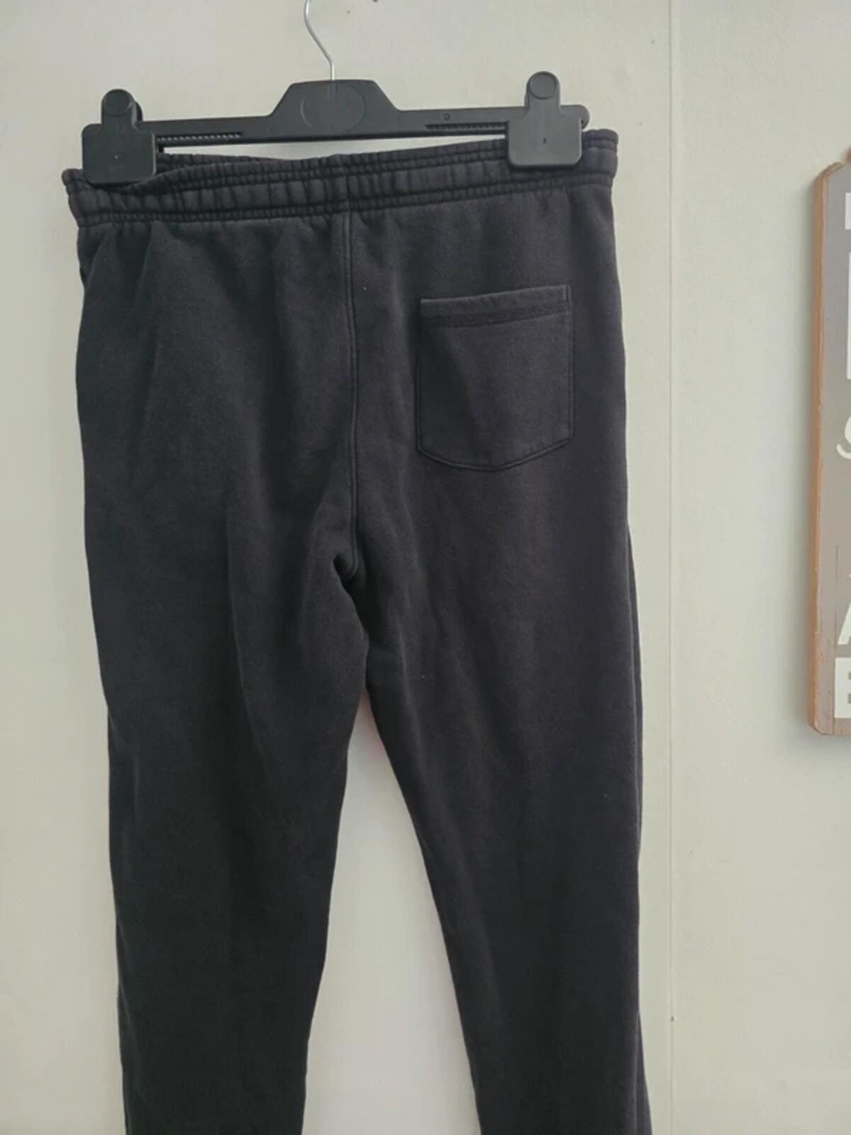 Boys Matalan Classic Black Jogging Bottoms Age 12 Years