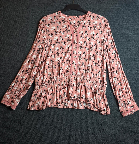 Pink Blouse Size 18 Everyday Marks & Spencer Work