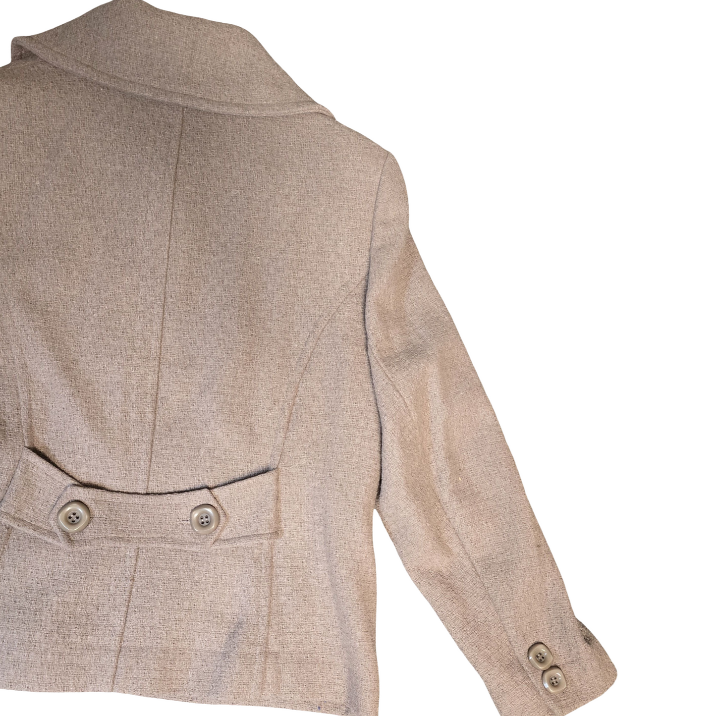 BM Peacoat Beige Size 18 Classic Smart Winter