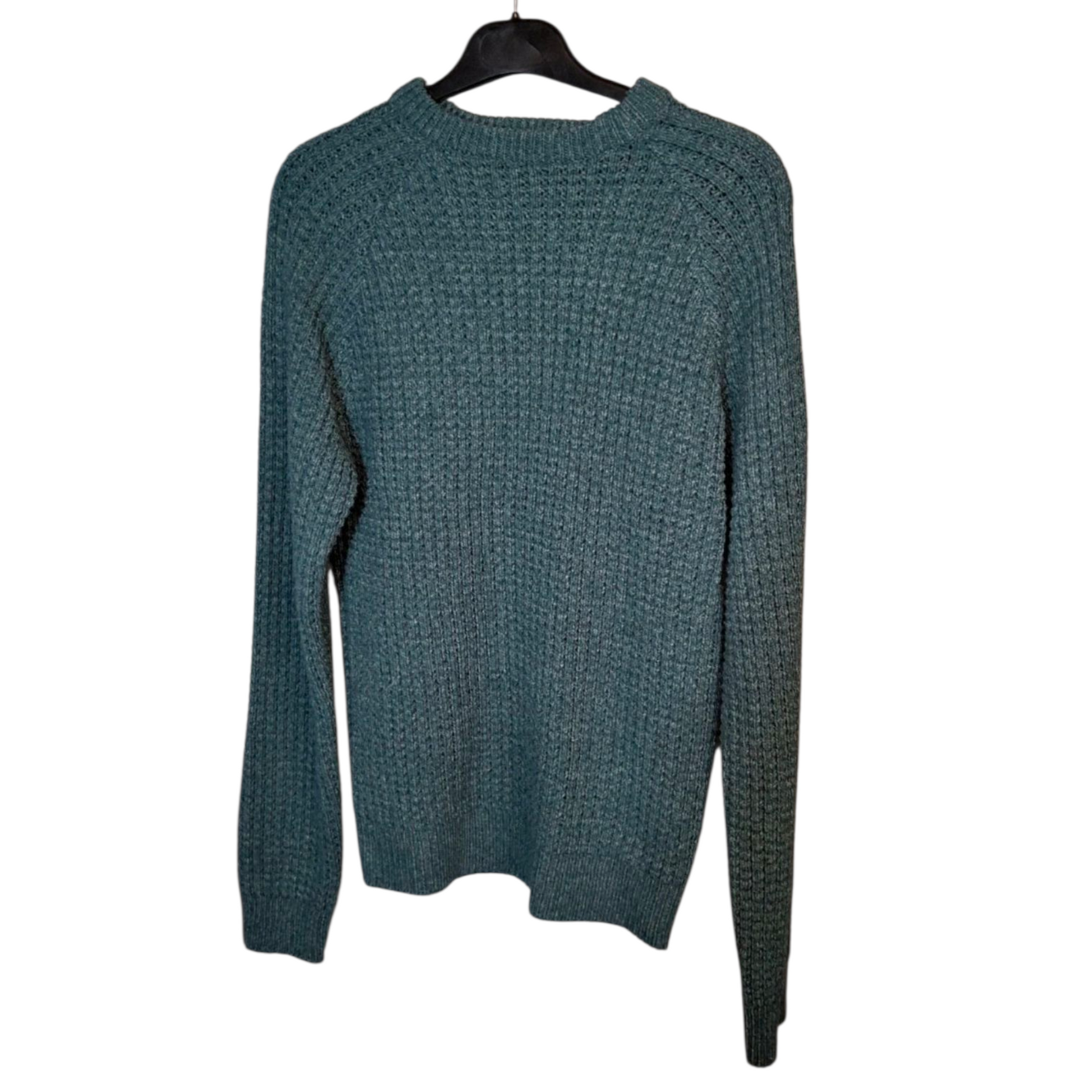 Tu Teal Green Knitted Jumper – Men’s XS – 100% Acrylic