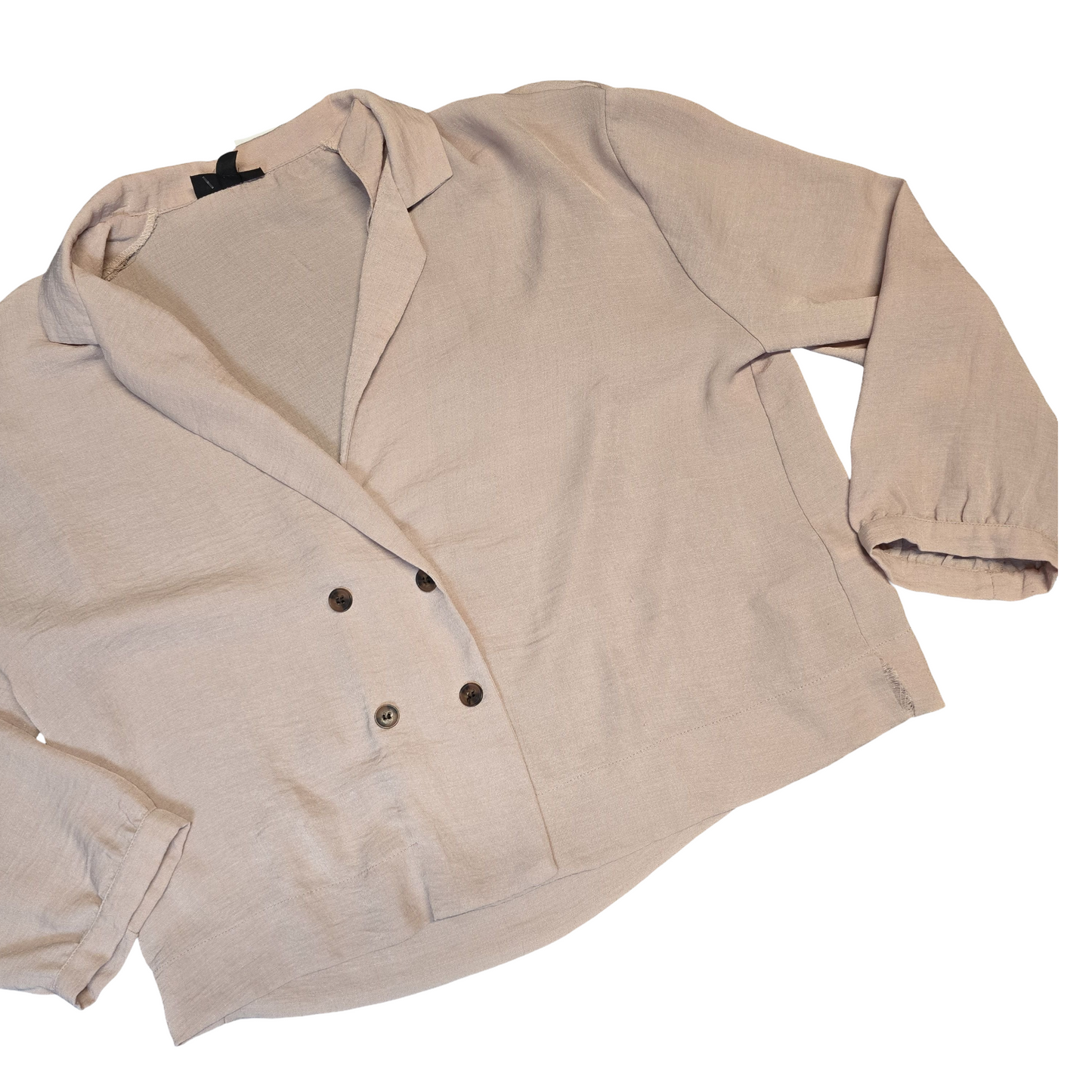 Topshop Light Pink Boxy Oversized Blouse size 12