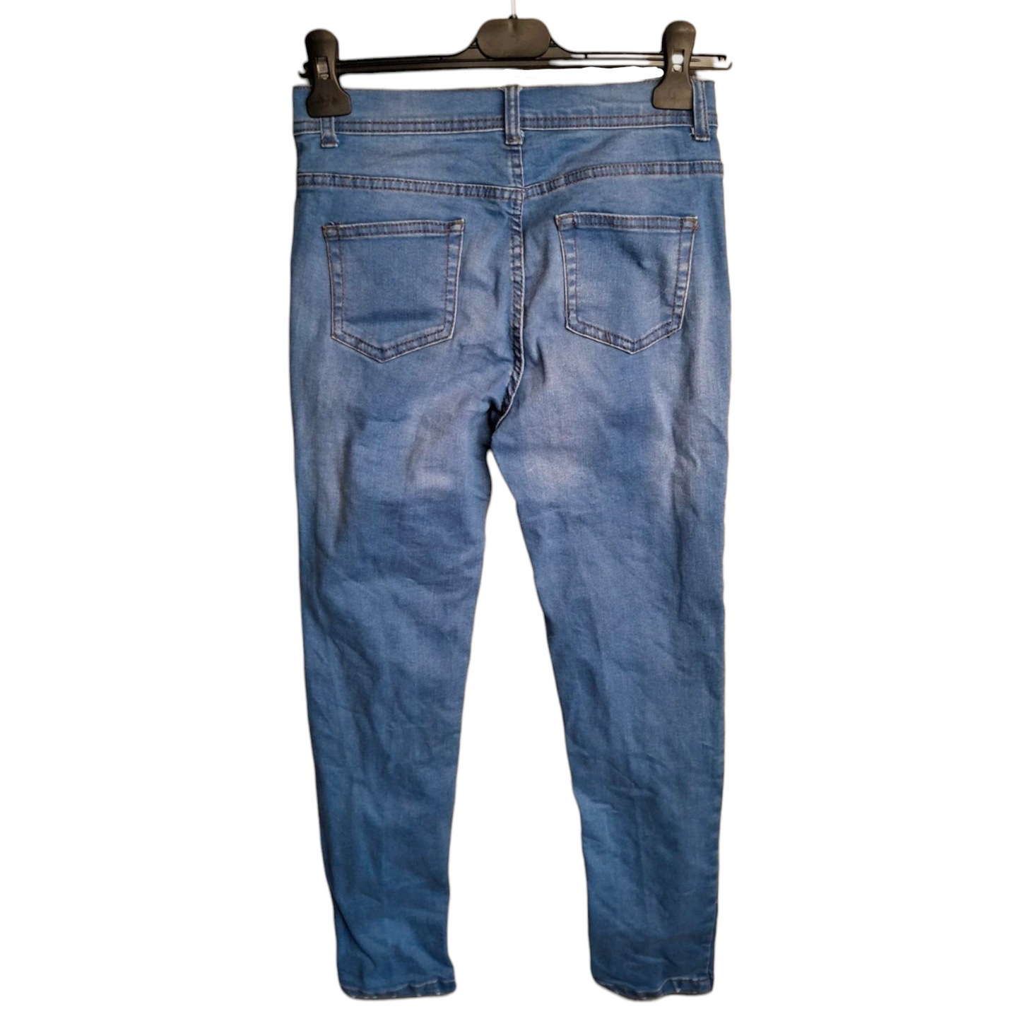 Primark Blue Skinny High-Waisted Jeans – Girls 12–13 Years