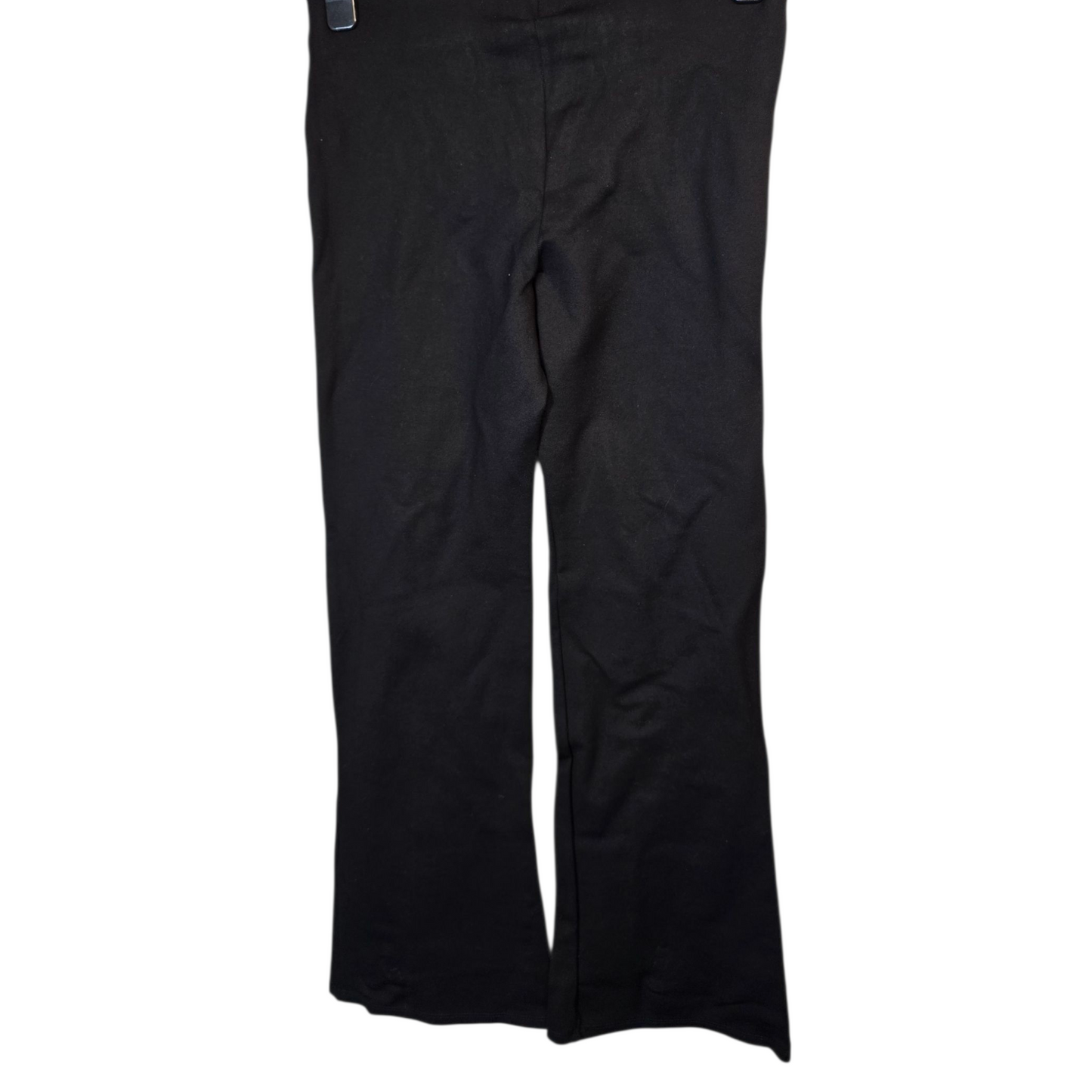 Primark Black Flared Bodycon Trousers – Size 10