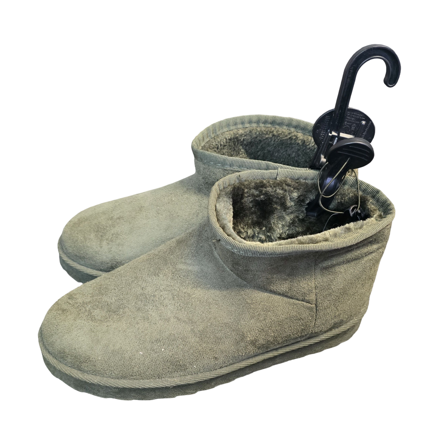 Khaki Ankle Boots Size 6 Fleece Causal New Primark 