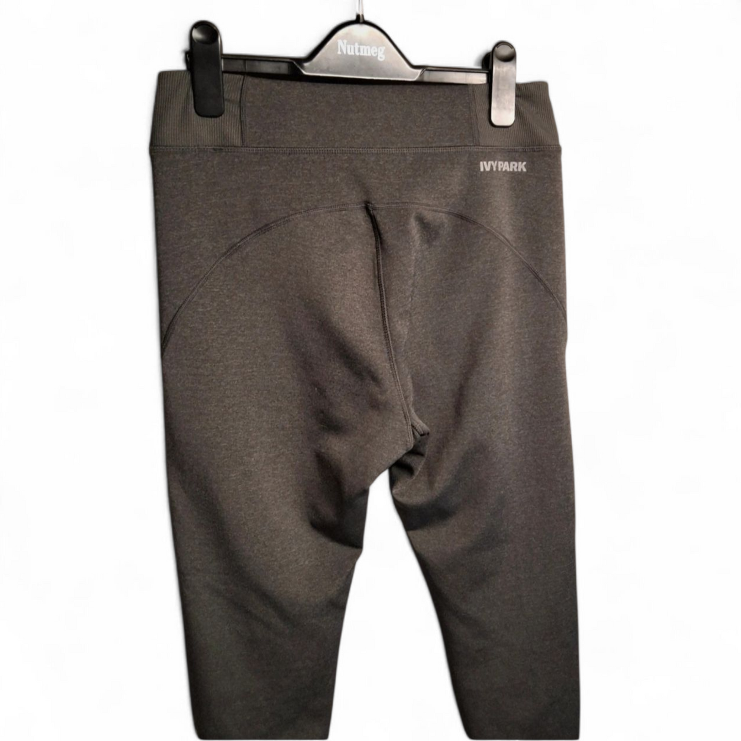 Ivy Park Grey Cropped Gym Leggings – Size M (UK size 10/12) – Activewear