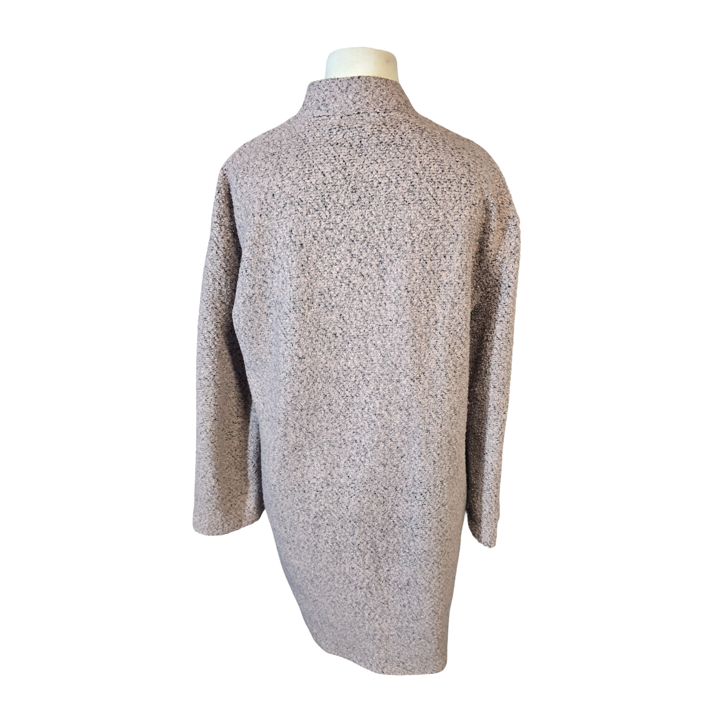 George Light Pink Knitted Overcoat – Size 14