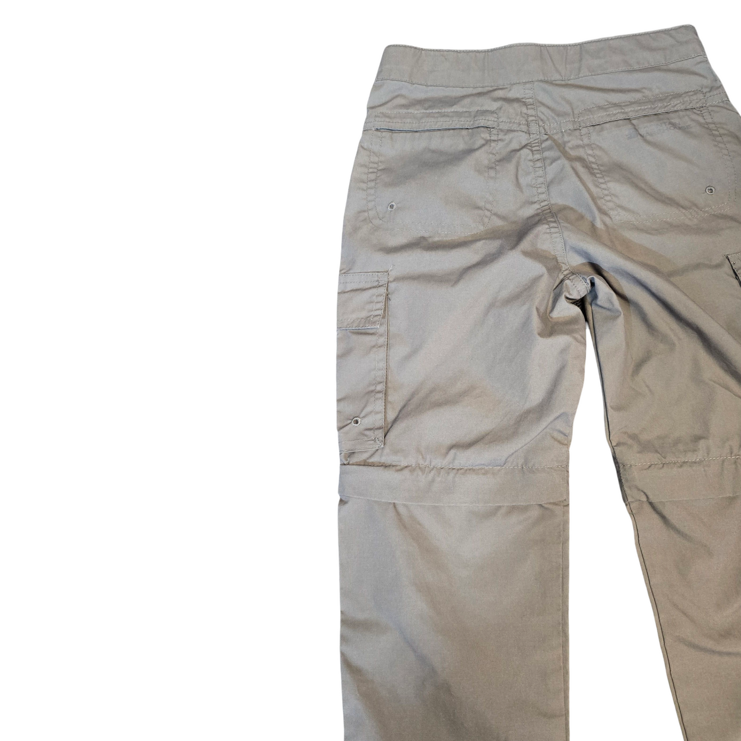 Mountain Warehouse Grey Zip-Off Trousers – Boys 5-6 Years – Polyester Cotton