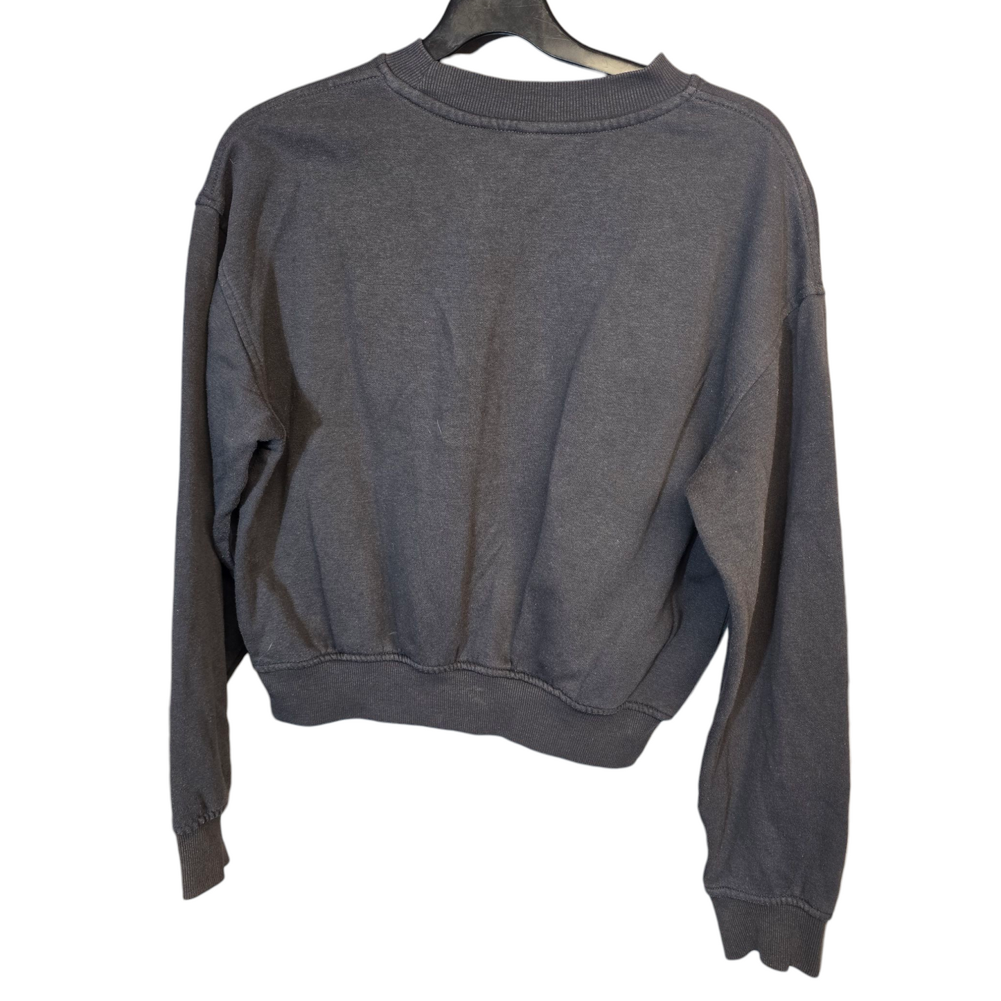 H&M Grey Cropped Jumper – Size XS (UK size 6/8)