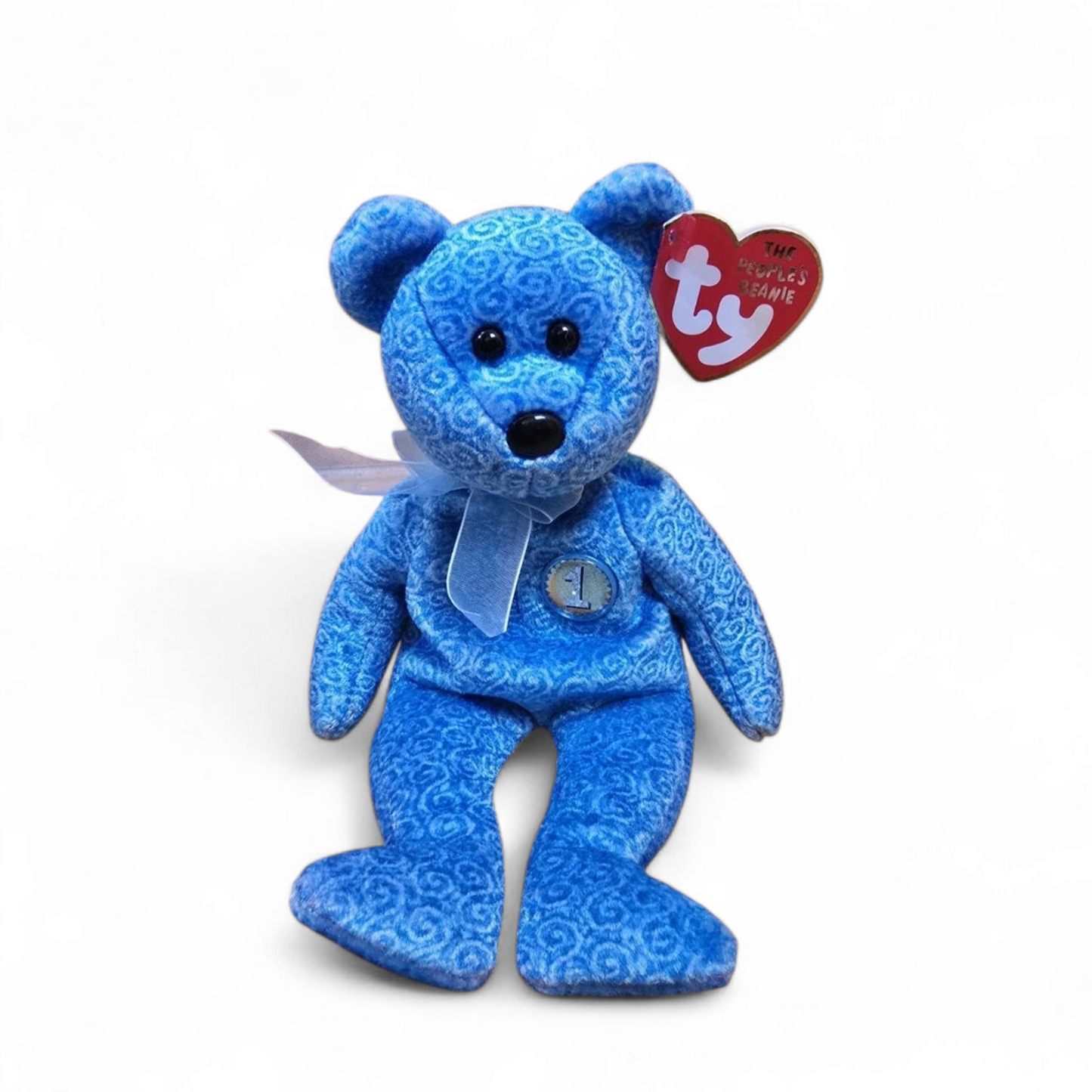 Ty Beanie Babies ‘Classy’ Bear – The People’s Beanie – 2001 – 23cm