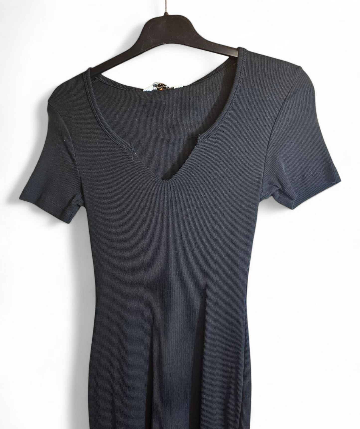 Brave Soul black short sleeved mini dress size small size 8